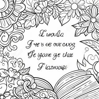 Joyful Bible Verse Coloring Page 1192-953