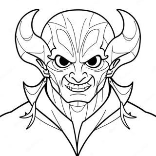 Alastor Demon Character Coloring Page 11957-9787