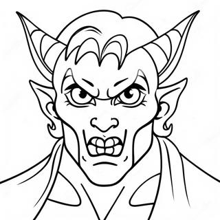 Alastor Demon Character Coloring Page 11957-9788