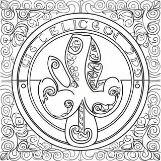 Celtics Coloring Pages