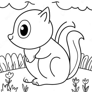 Spring Animal Coloring Page 12017-9836