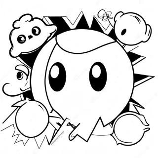 Pacman Coloring Page 1201-960