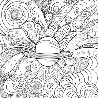 Galaxy Space Coloring Page 12027-9843