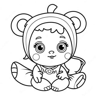 Baby Alive Doll Coloring Page 12037-9850