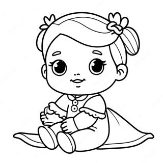 Baby Alive Doll Coloring Page 12037-9851