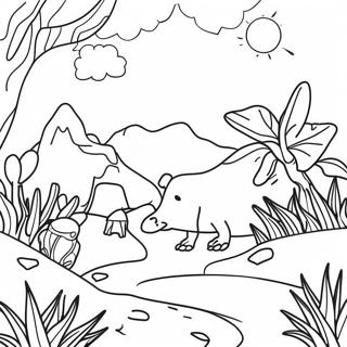 Biome Coloring Pages