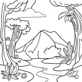 Biome Coloring Page 12077-9884