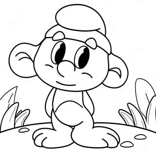 Smurf Coloring Page 12117-9914