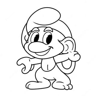 Smurf Coloring Page 12117-9915