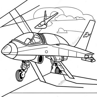 Top Gun Coloring Page 12127-9923