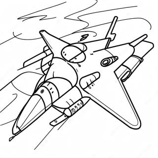 Maverick In Jet Coloring Page 12128-9928