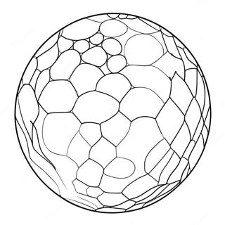 Colorful Bouncing Ball Coloring Page 12138-9933