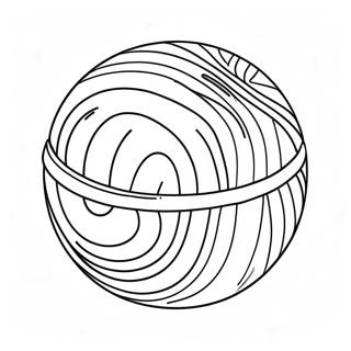 Colorful Bouncing Ball Coloring Page 12138-9934