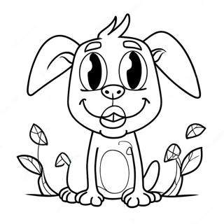 Courage The Cowardly Dog Coloring Page 12147-9938