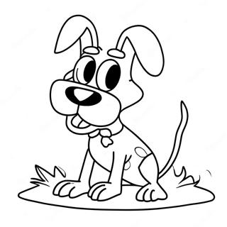 Courage The Cowardly Dog Coloring Page 12147-9940