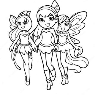 Winx Club Coloring Page 12167-9954