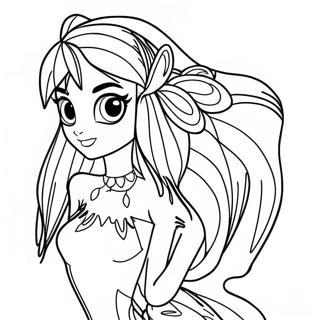 Winx Club Coloring Page 12167-9955