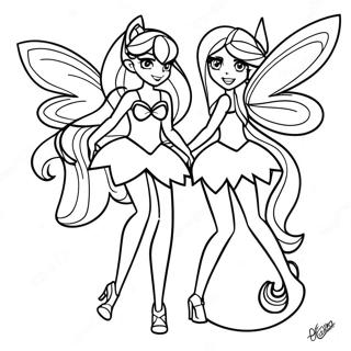 Winx Club Coloring Page 12167-9956