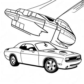 Challenger Coloring Page 12187-10146