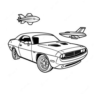 Challenger Coloring Page 12187-9971