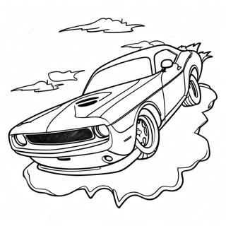 Epic Challenger Battle Coloring Page 12188-9976