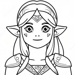 Zelda Coloring Page 121-100