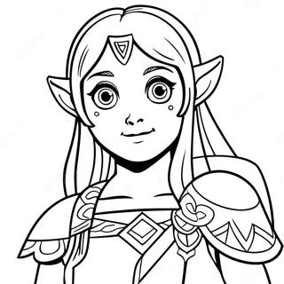 Zelda Coloring Page 121-98