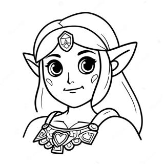 Zelda Coloring Page 121-99