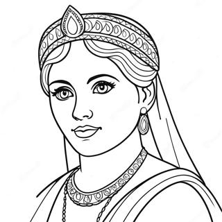 Esther Coloring Page 12207-10162