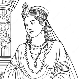 Esther Coloring Page 12207-10163