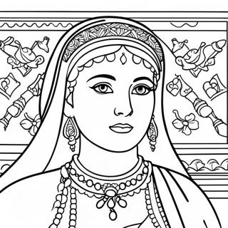 Esther Coloring Pages