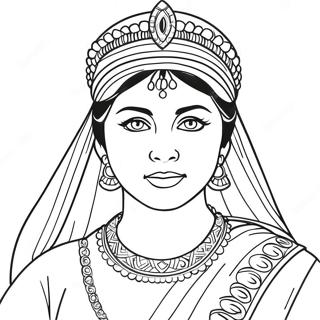 Esther Coloring Page 12207-9986