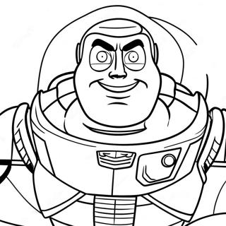 Buzz Lightyear Coloring Page 1221-974