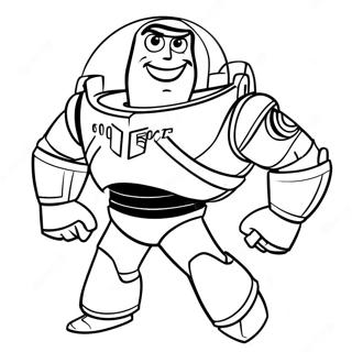 Buzz Lightyear Coloring Page 1221-976