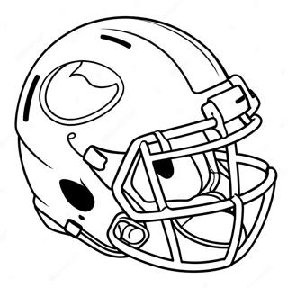 Football Helmet Coloring Page 12227-10002