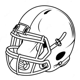 Football Helmet Coloring Page 12227-10179