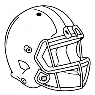 Colorful Football Helmet Design Coloring Page 12228-10006