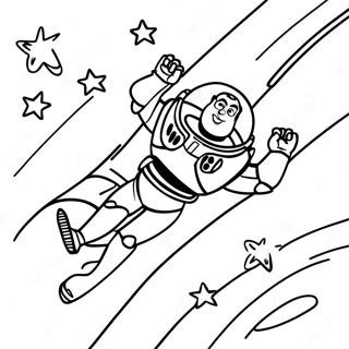 Buzz Lightyear In Space Coloring Page 1222-978