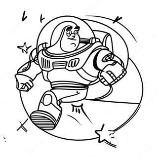 Buzz Lightyear In Space Coloring Page 1222-979