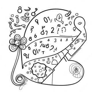 Math Mystery Coloring Page 12237-10188