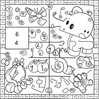 Fun Math Puzzle Coloring Page 12238-10013