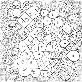 Fun Math Puzzle Coloring Page 12238-10015