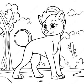 Therian Coloring Page 12247-10019