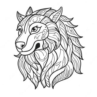 Therian Coloring Page 12247-10195