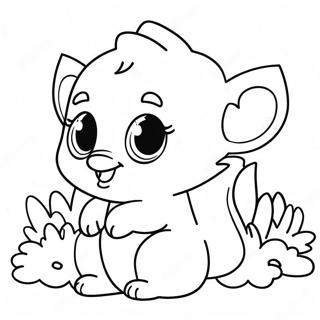 Cute Therian Characters Coloring Page 12248-10023