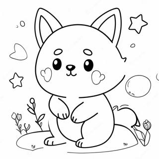 Cute Therian Characters Coloring Page 12248-10198