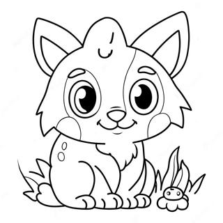 Cute Therian Characters Coloring Page 12248-10200