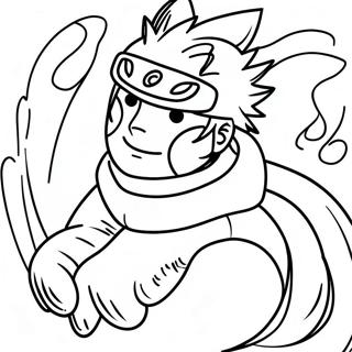 Naruto Nine Tails Coloring Page 12267-10212