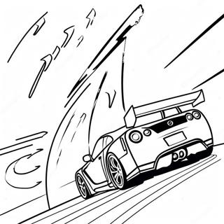 Gtr Racing Action Coloring Page 12288-10232