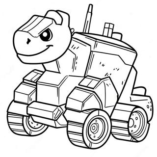 Dinotrux Coloring Page 12297-10059